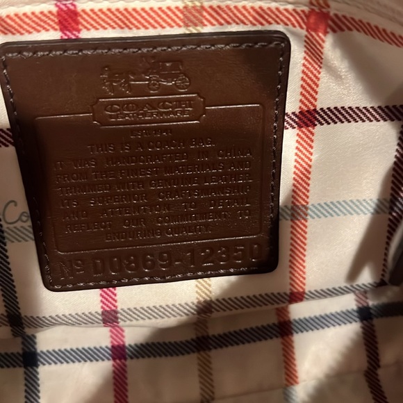 COACH STRIPE SIGNATURE STRIPE DEMI shoulder bag - Picture 5 of 5